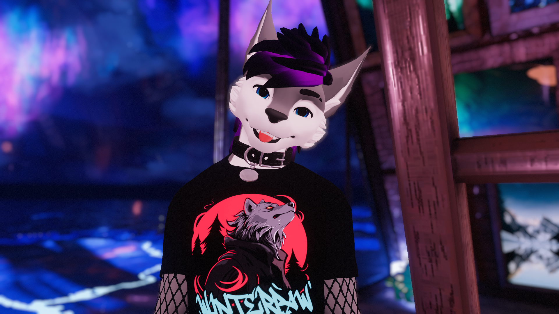 Winterpaw Masc Canine VRChat + VTuber