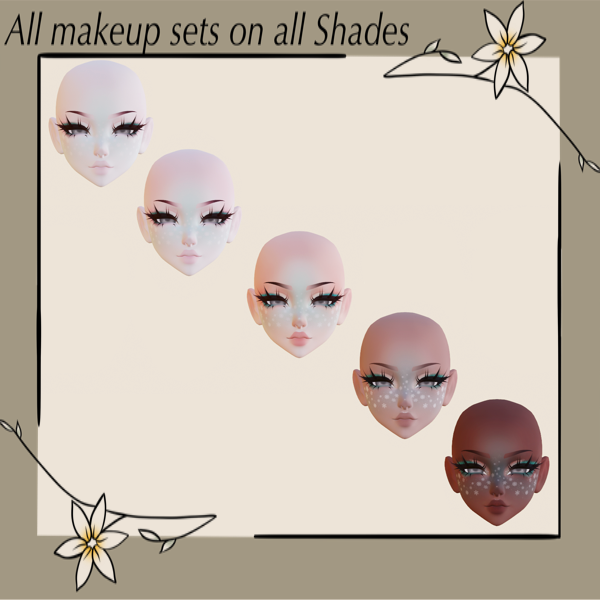 Snowflake Makeup