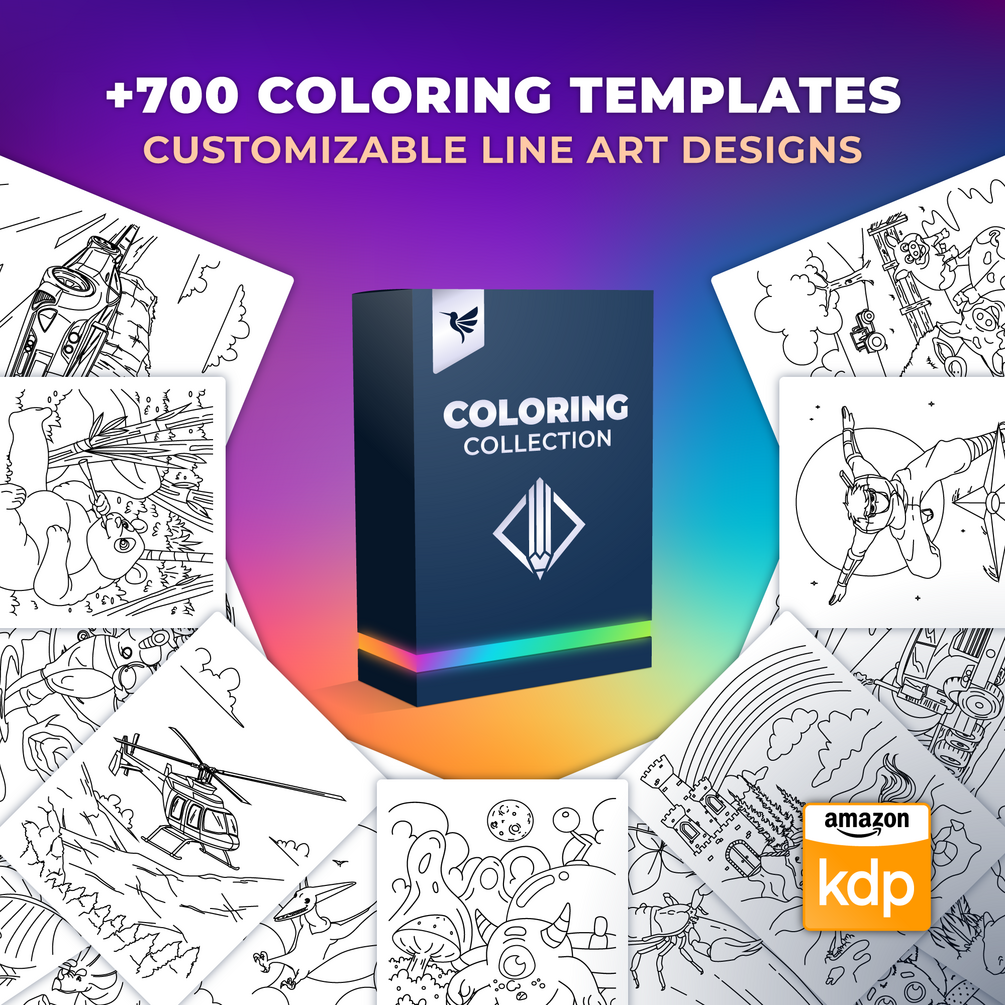 Coloring Collection Over +700 Coloring Book Interior Templates for