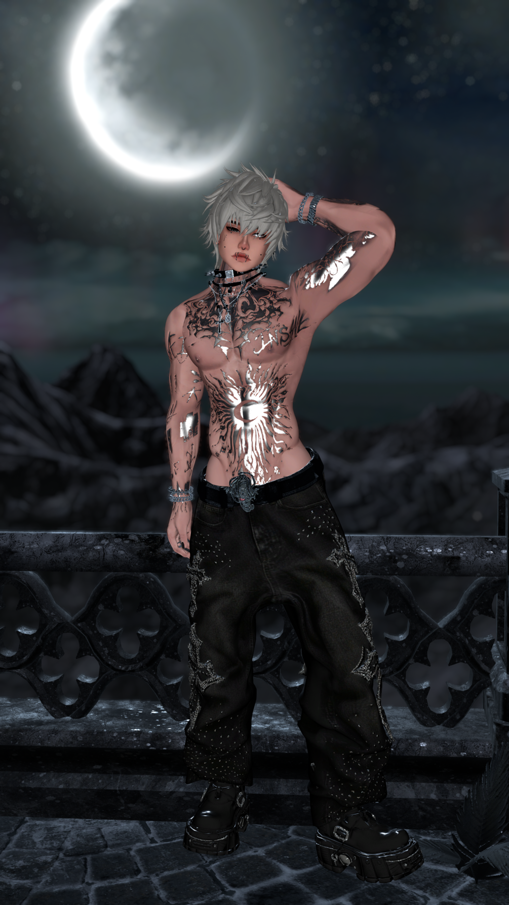 Daemon — Moon Portrait