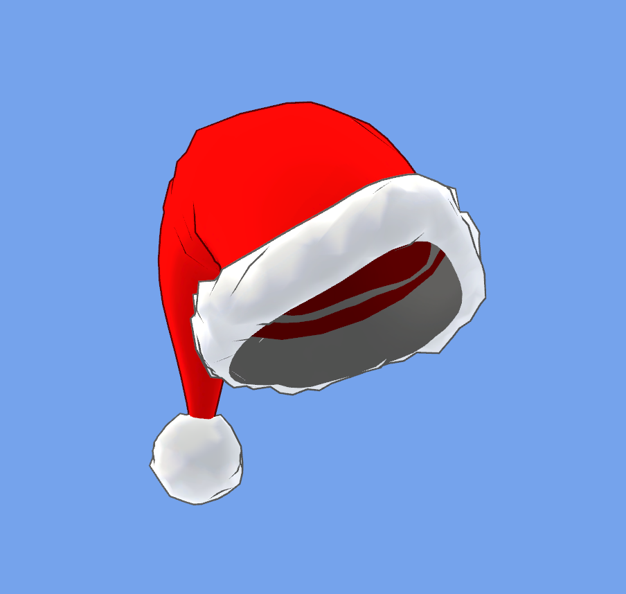 (VRChat) Santa Hat