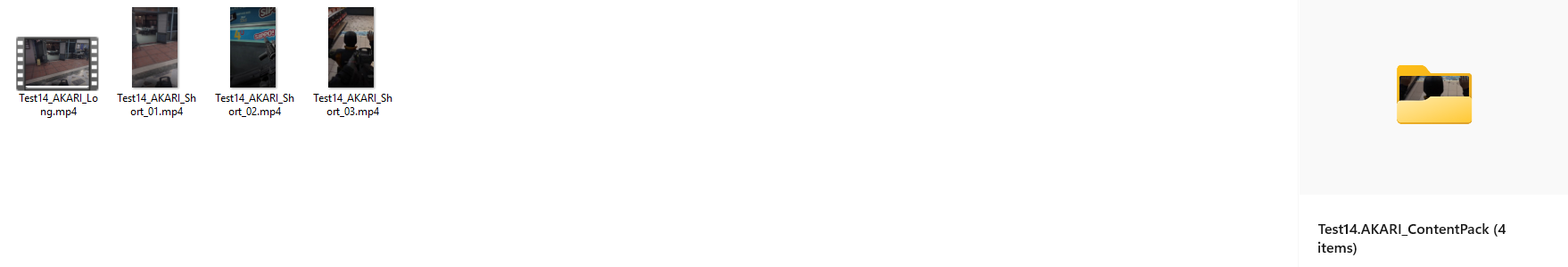 AKARI Studio Content Pack Output