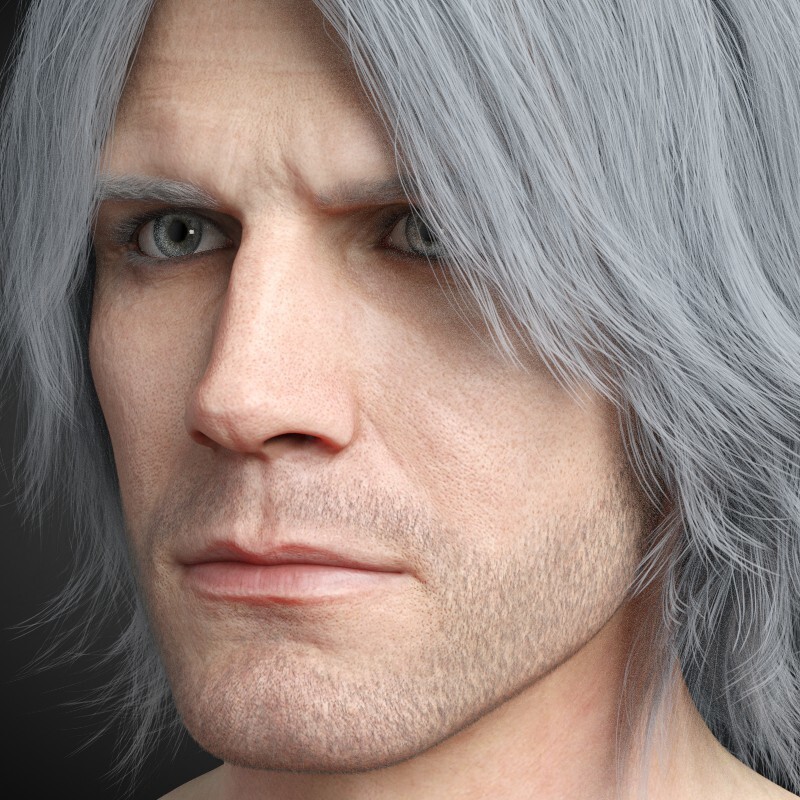 Dante DMC 5 Hair Tutorial - TheSalonGuy 