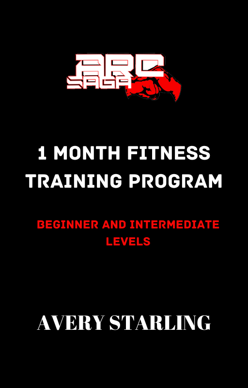 1 Month Fitness Training Program (Beginner and Intermediate Levels)