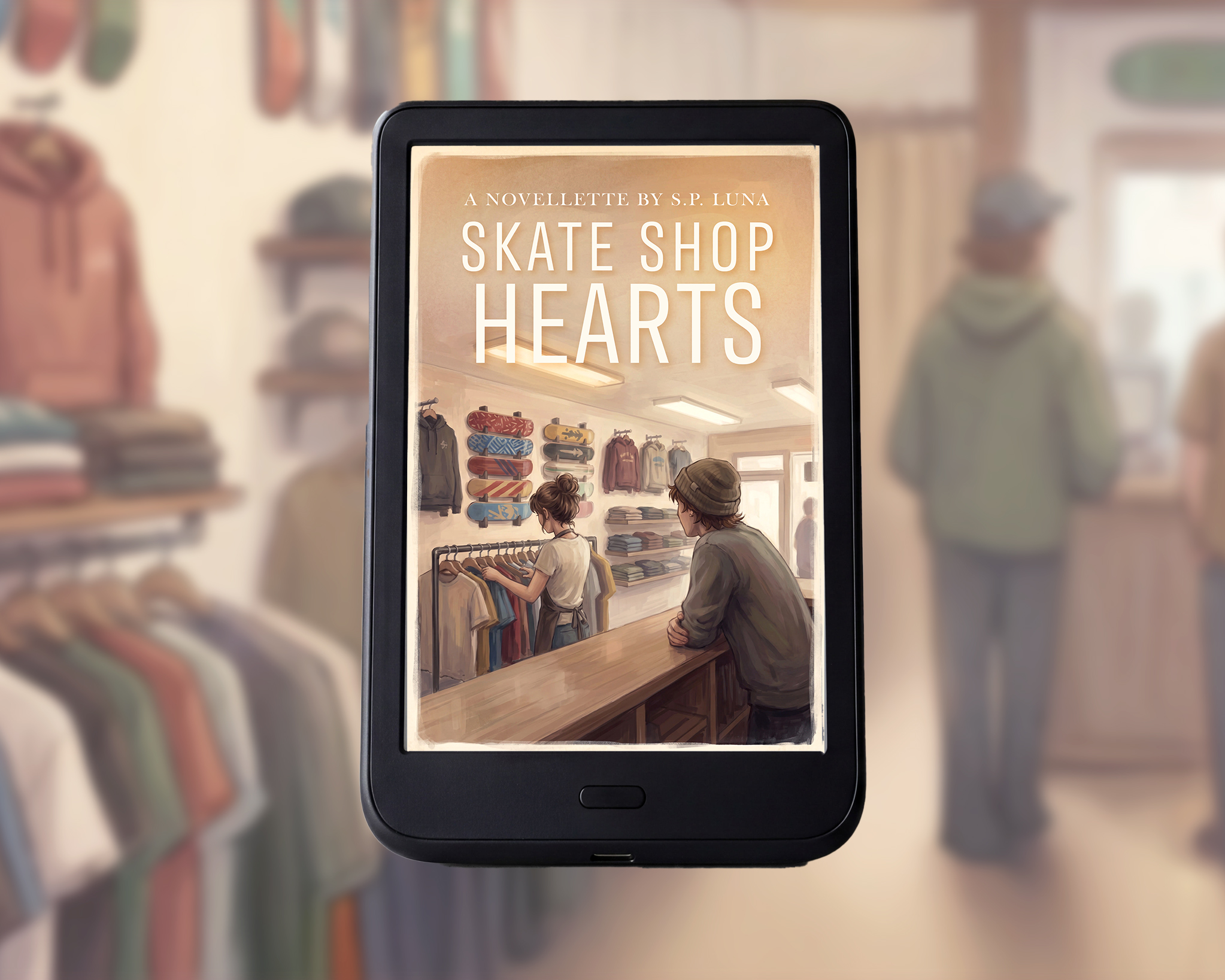 Skate Shop Hearts — A Workplace Romance Novelette