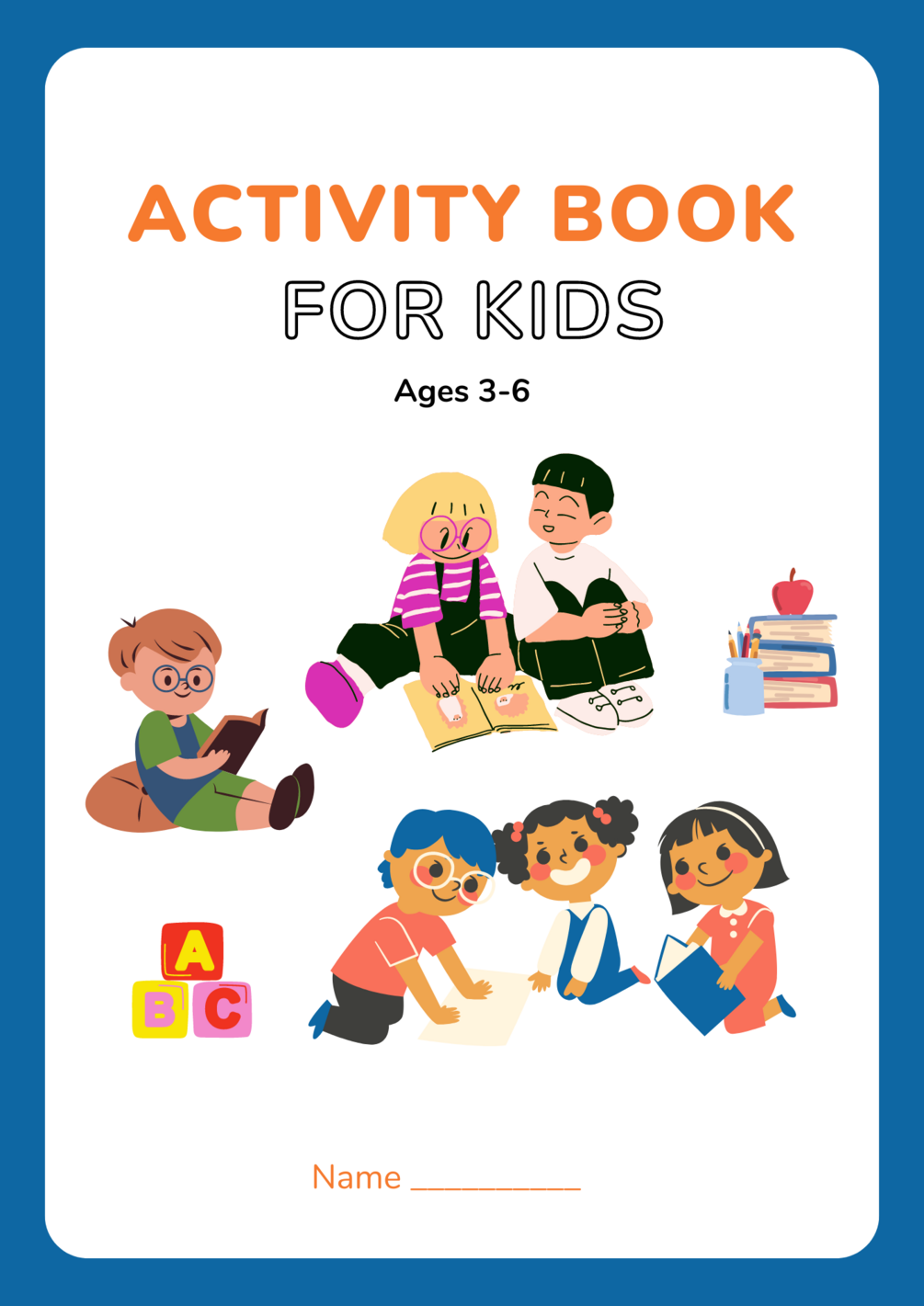 Activity book for kids