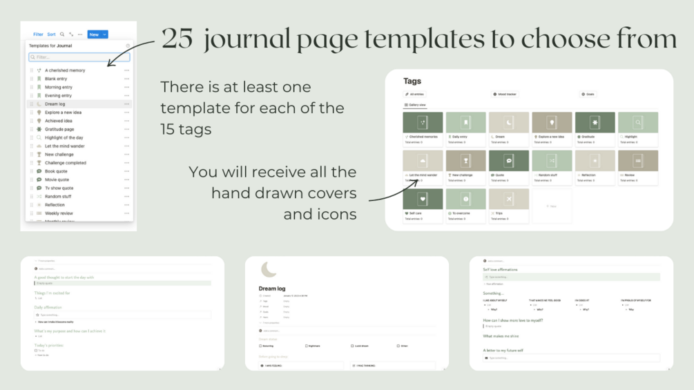 Book Journal  Notion Template