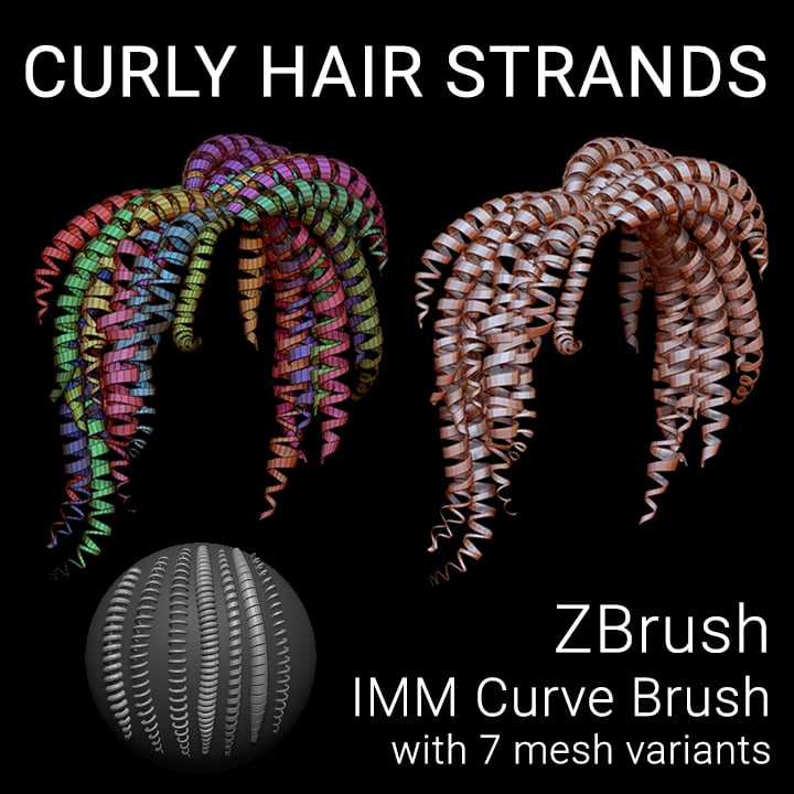 ZBrush - Insert Mesh Curve 