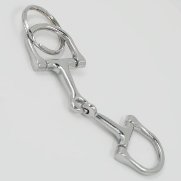 D- Ring Bit Keychain
