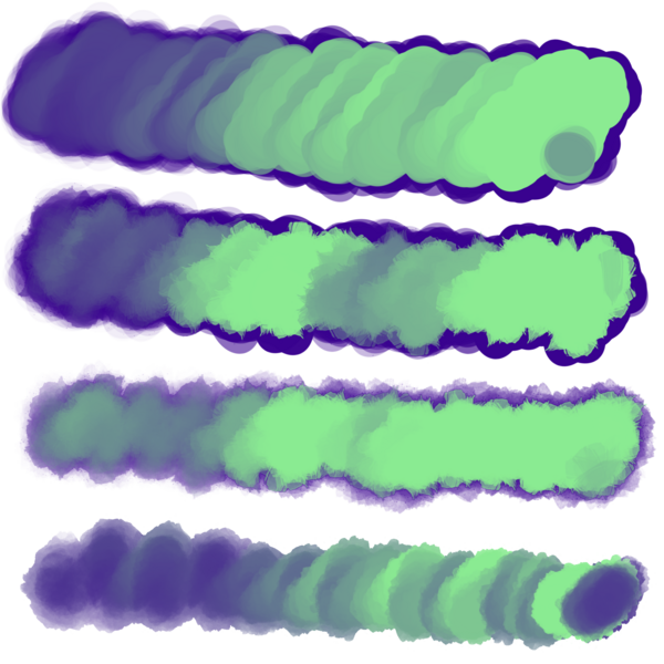 Strange Blend Brushes for Procreate by NeoMawz 🦴☕ V|Artist