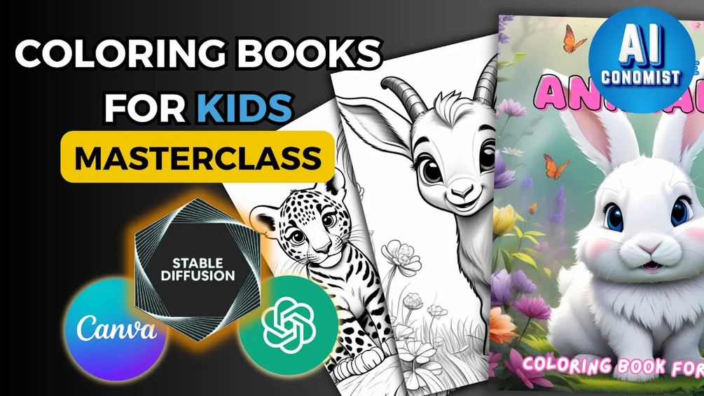 How to Create Coloring Book For KDP using AI for FREE (2024)