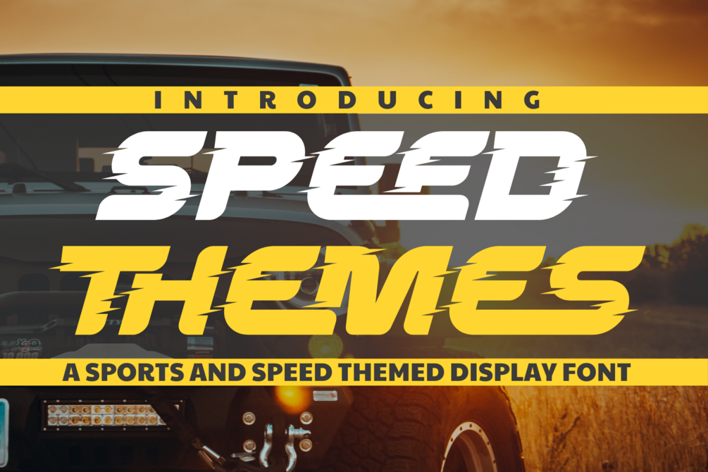 Speed Themes Font