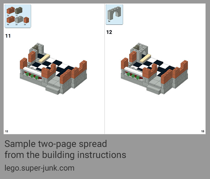 Lego bakery instructions new arrivals