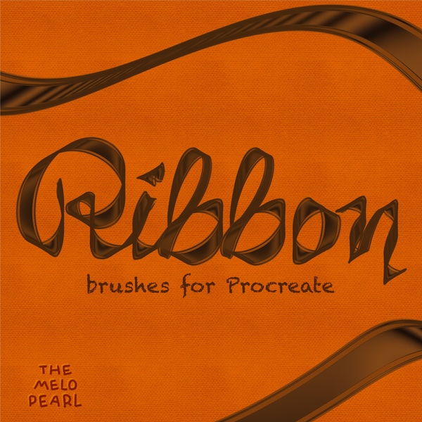 TML | Ribbon brushes | Brushes for Procreate by The Melo Pearl