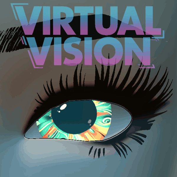 Painted Valley Eyes Animated Audio link Eyes - Eye Textures for 3D Models VRM, MMD, Avatars or VRCHAT 