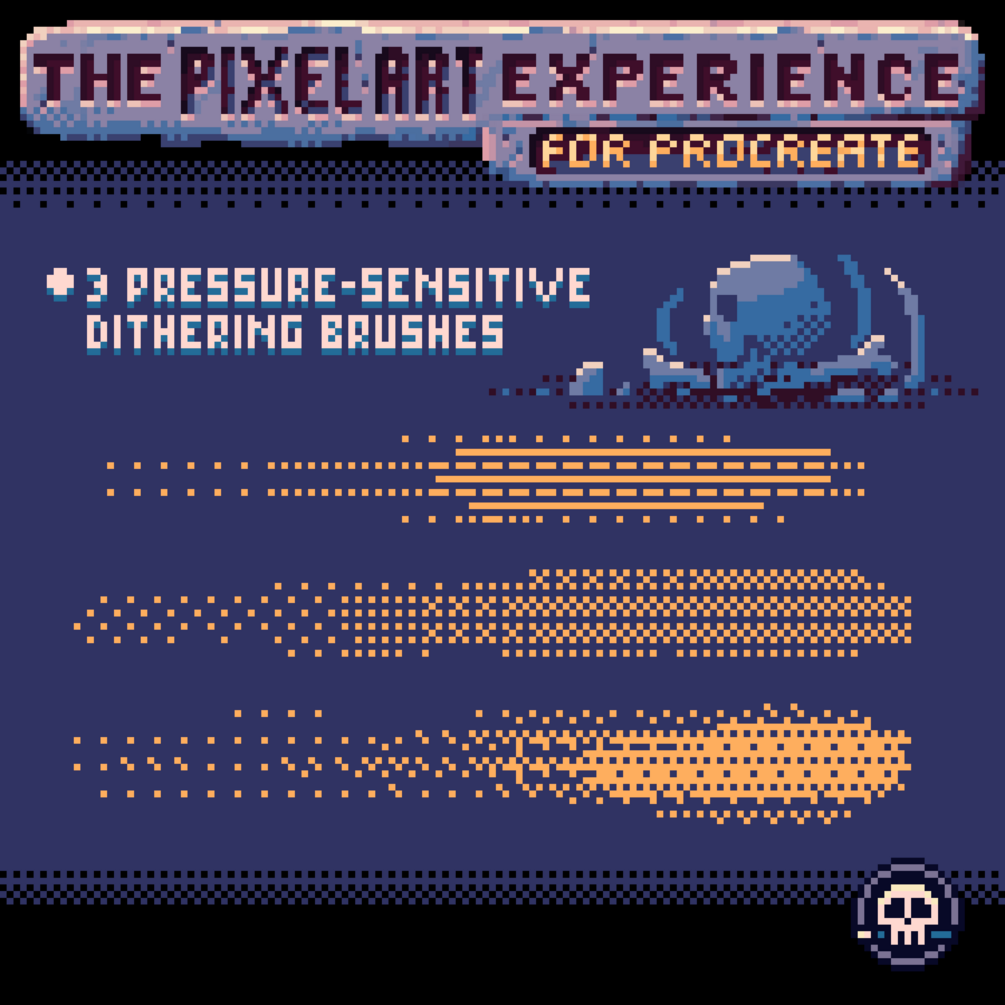 Pixel Brush Procreate  Buy Procreate Pixel Brush Toolkit Online - Artifex  Forge