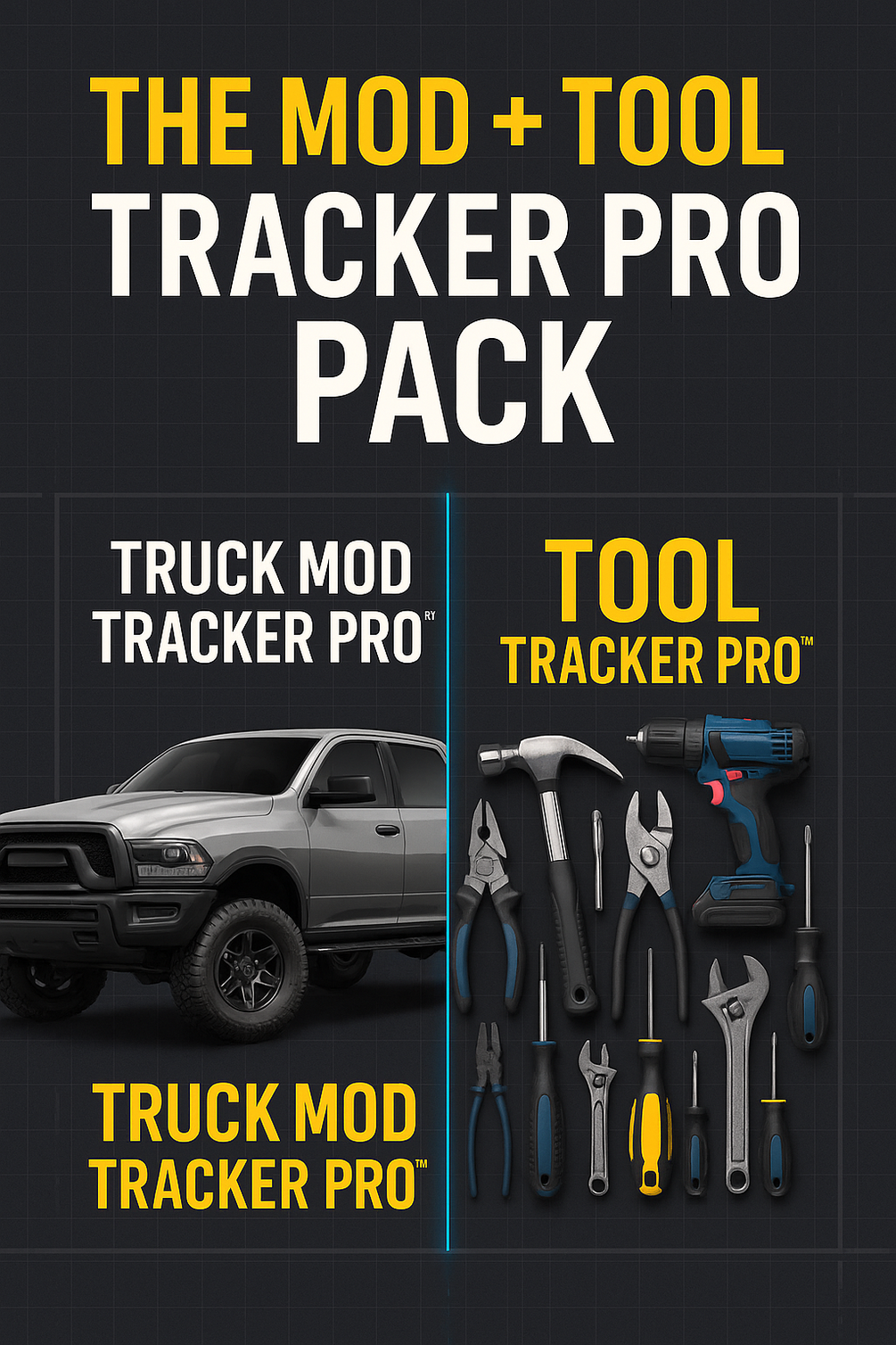 Mod & Tool Tracker Pro Pack