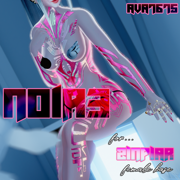 N01r3 - (Texture for ZinPia female Base)