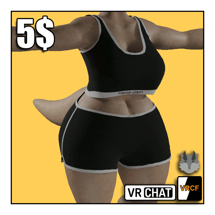 Mamagen Gym outfit (VRCHAT/SDK) by Jax's Shop