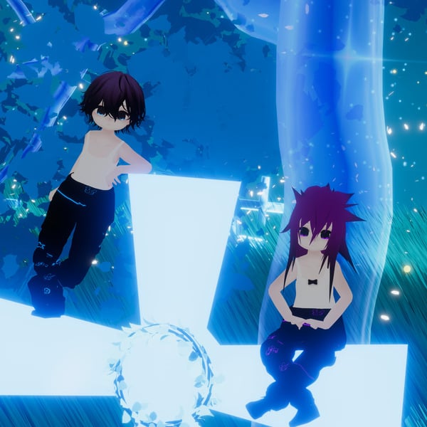bean couple PC and Quest (VRChat avatar)