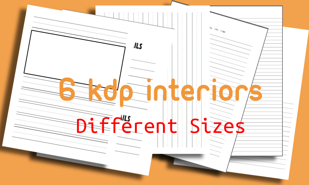 6 Different Kdp interiors