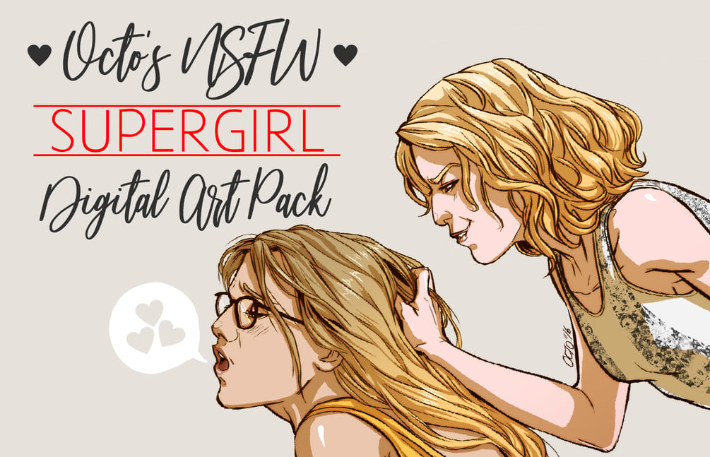 NSFW Supergirl Digital Download Pack