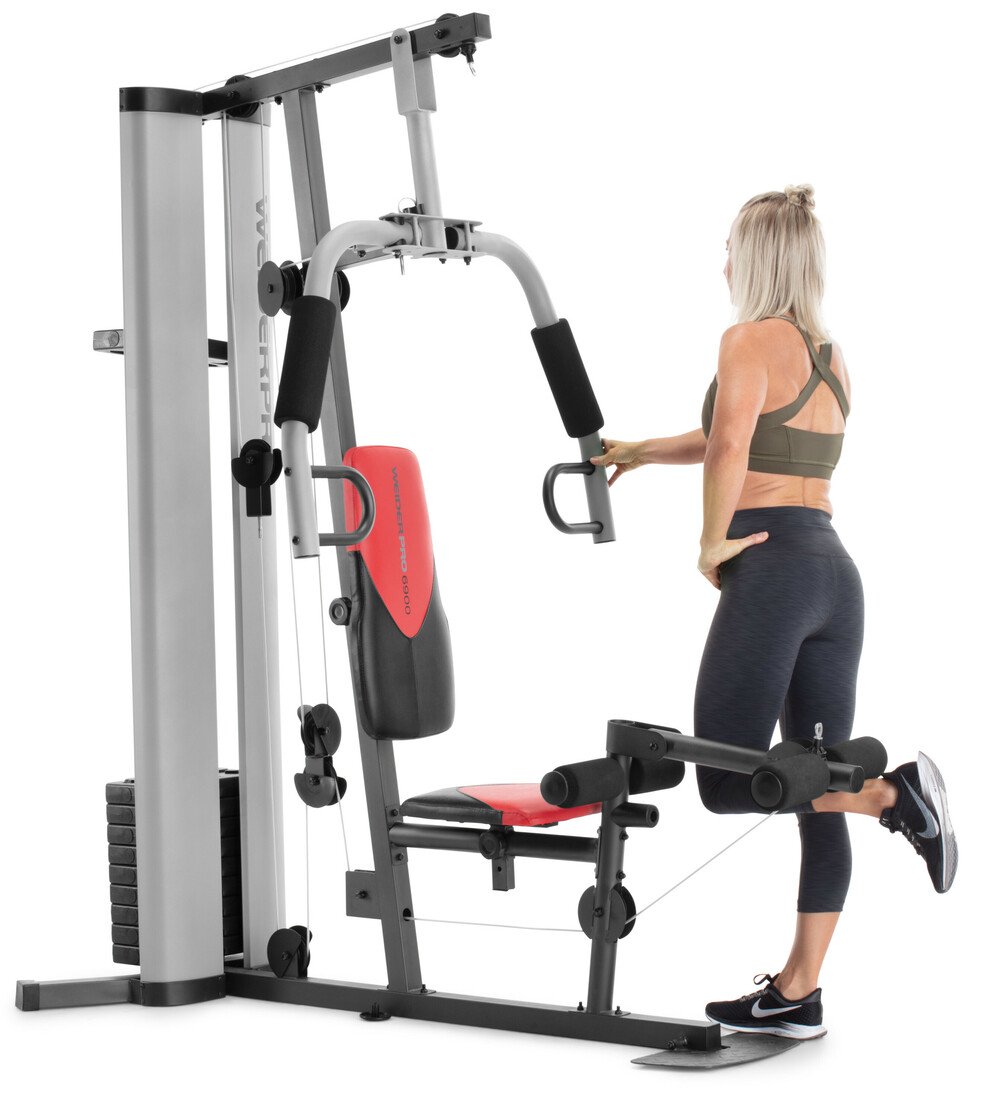 Weider Pro 6900 Home Gym System with 125 Lb. Weight Stack 