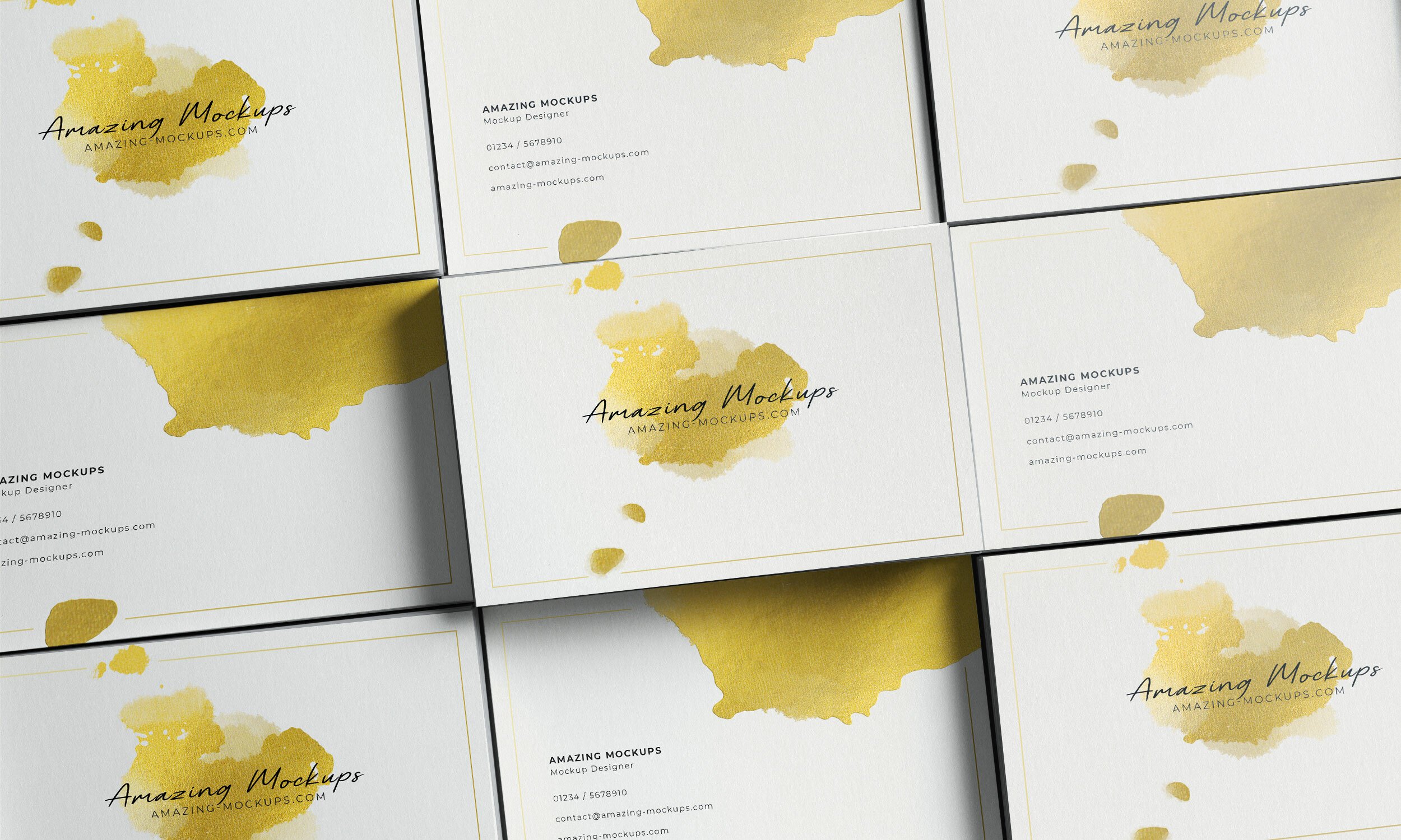 FREE: Business Card mockups