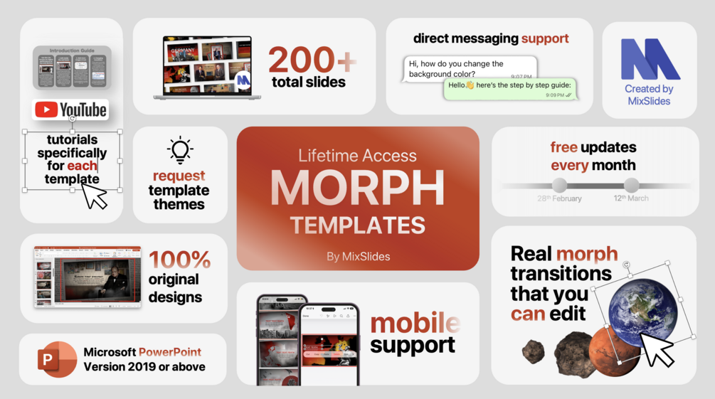 All PowerPoint Templates by @MixSlides
