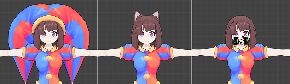 peachyPoo🔞 on X: My puppet model is now public on vrc to use #VRChat  #3DModel #blender #anime #fnaf  / X