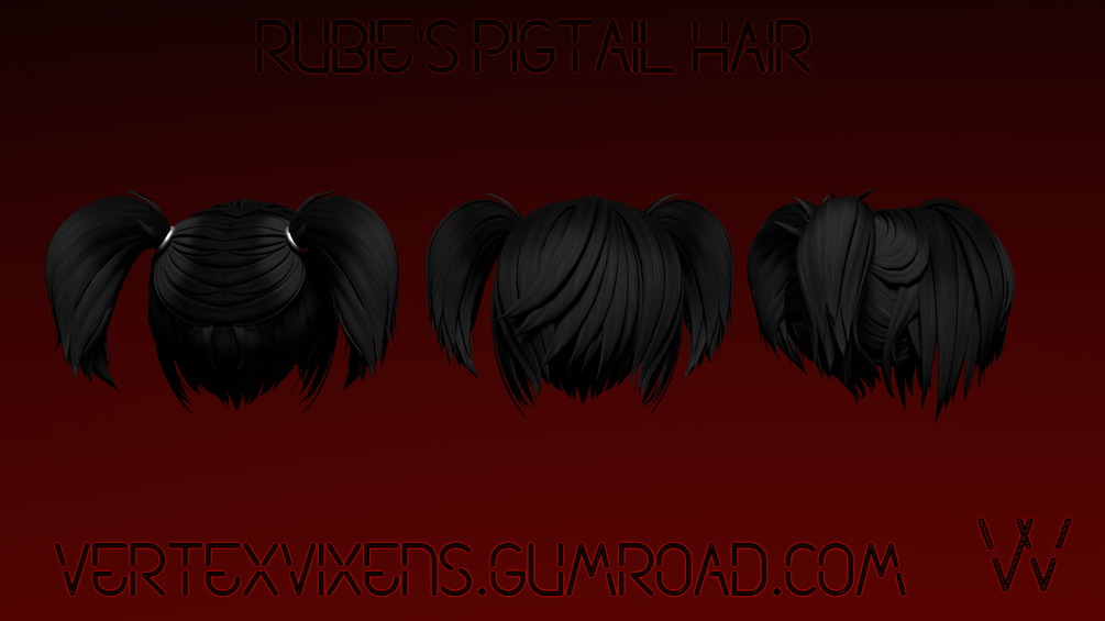 Rubie's Pigtail Hair (FREE)