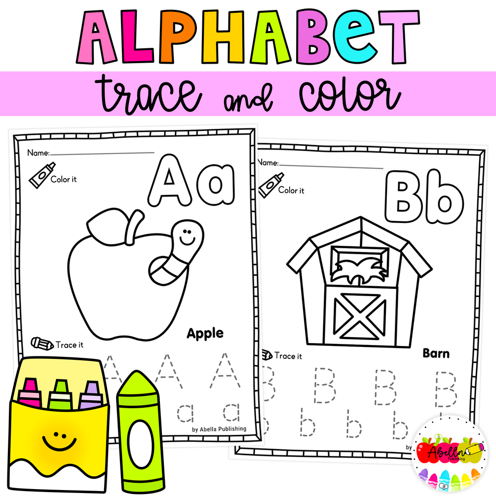 Preschool Alphabet Tracing the Letters Worksheets | Pre-K Letter ...