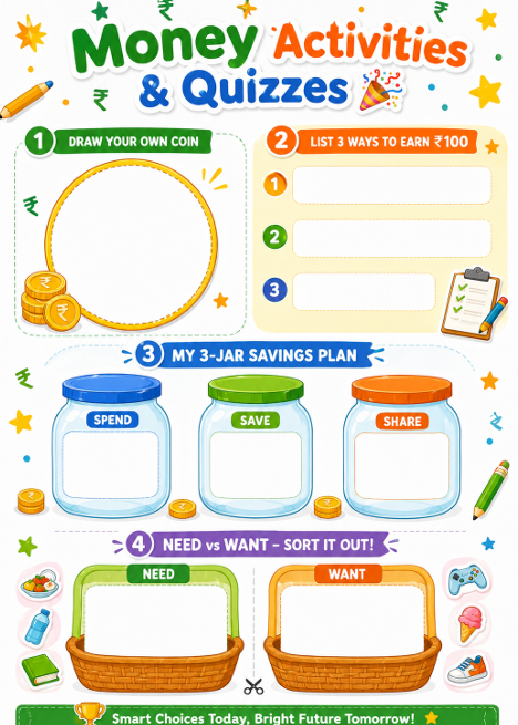 My First Money Book — Your Fun Guide to Money, Saving & Growing Rich preview image 10