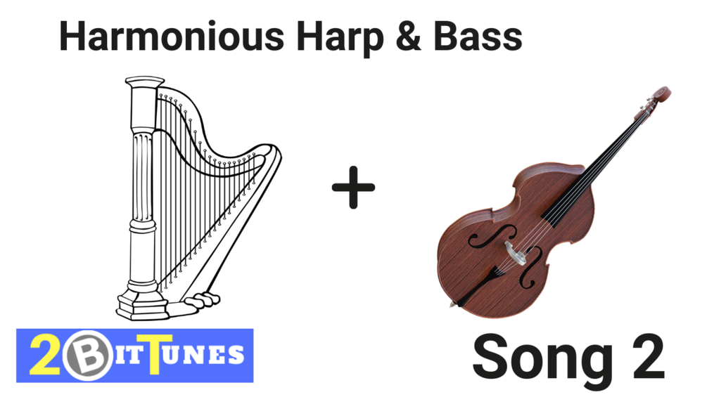 Royalty Free Music - Harmonious Harp & Bass - Song 2