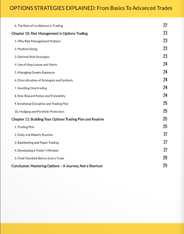 Options strategies explained: From Basics to Advanced Trades