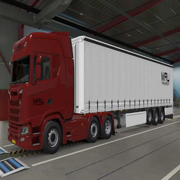 MRU Transport + Box Trailer by Slagelse