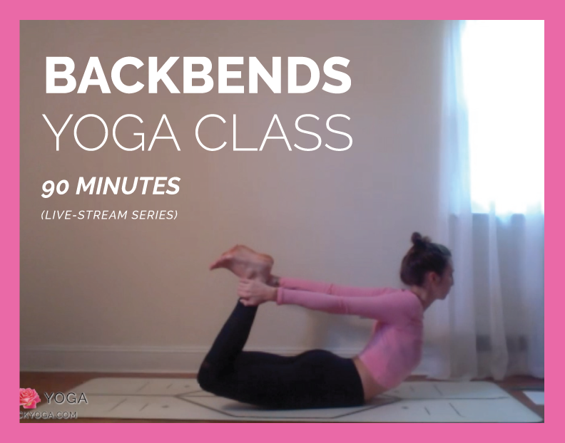90 Minute Vinyasa Yoga Class - Backbends