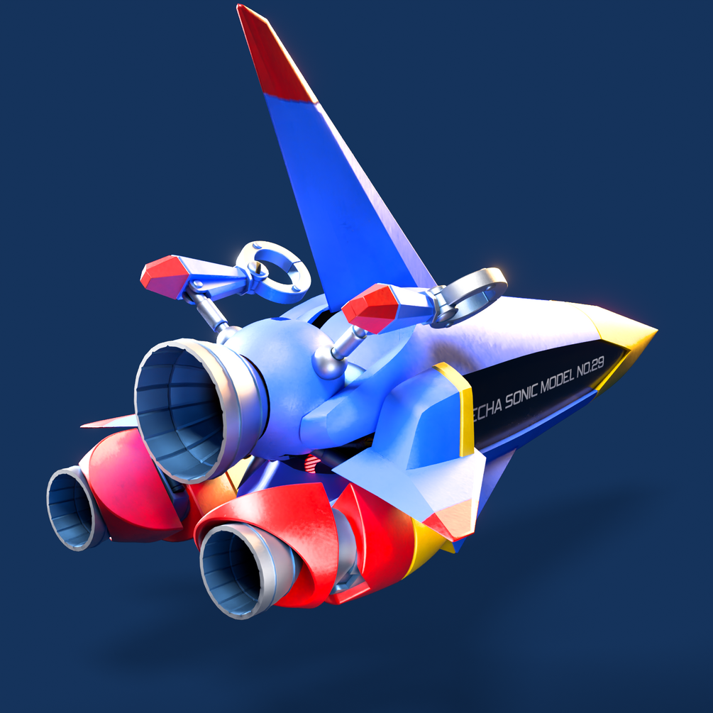 Rocket Metal Sonic rig