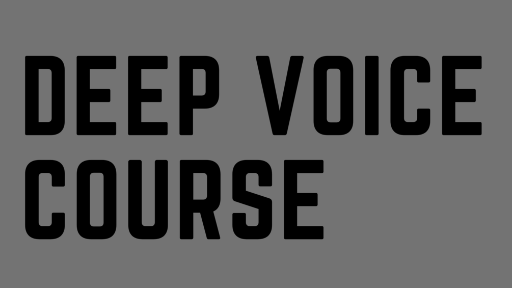 deep-voice-course