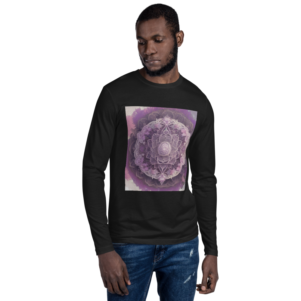 No. 21 Million Team Bitcoin Long Sleeve Fitted Crew main image 1