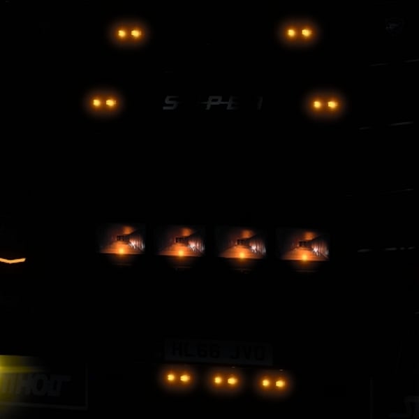 [bull bar tuning part] Scania NG DRL grill lights by WC007 D3SIGN