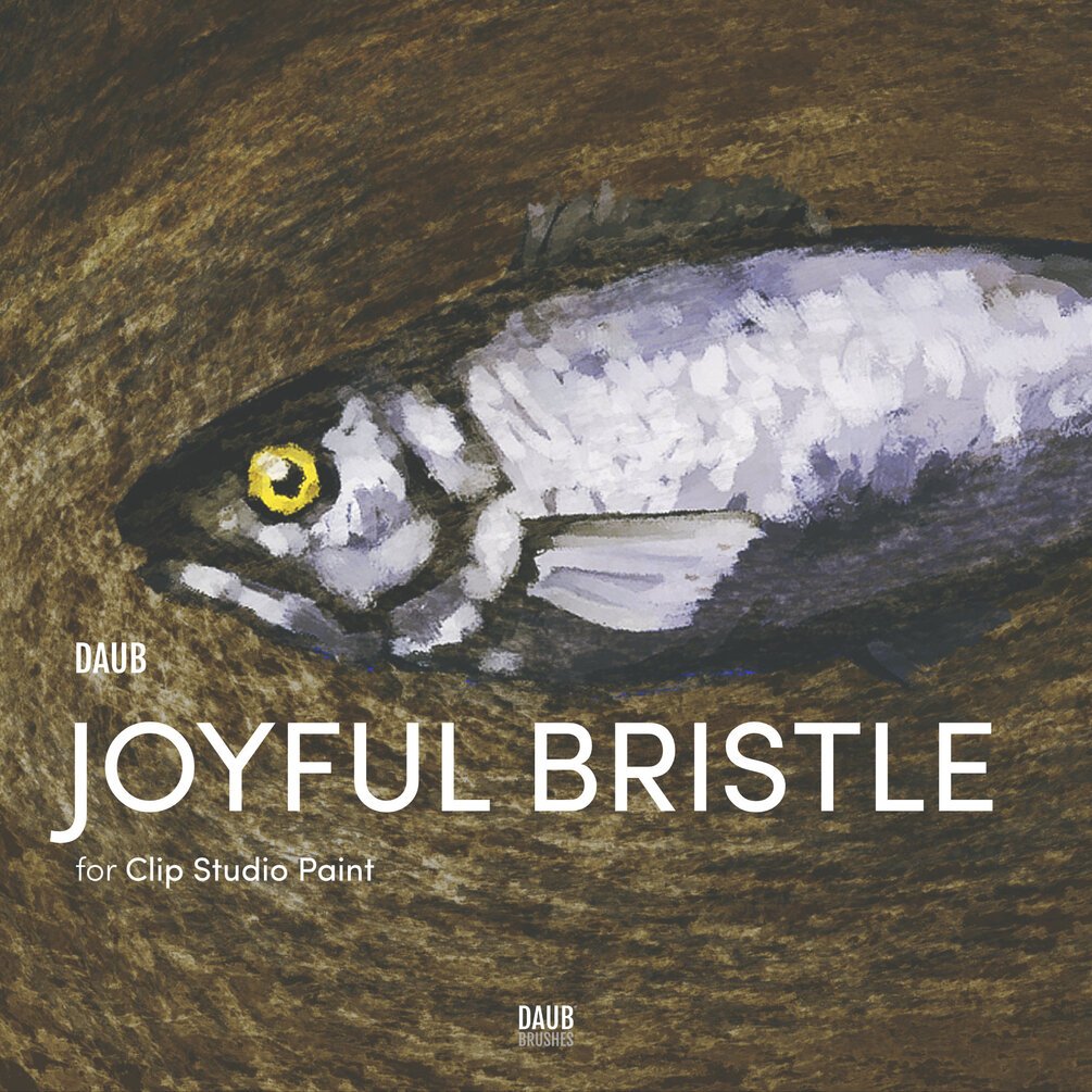 DAUB Joyful Bristle for Clip Studio Paint