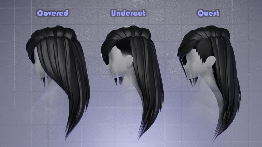 Free Roblox Hair Free PNG - PNG Play