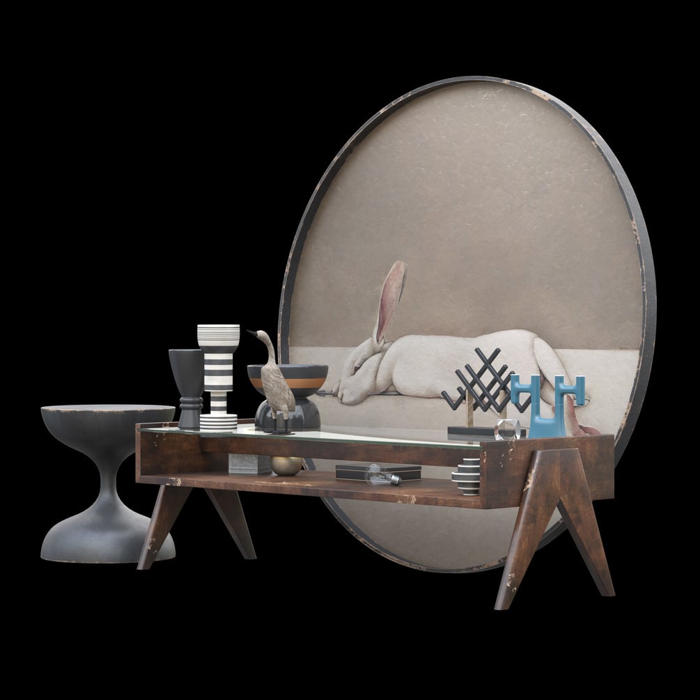 Rabbit table set