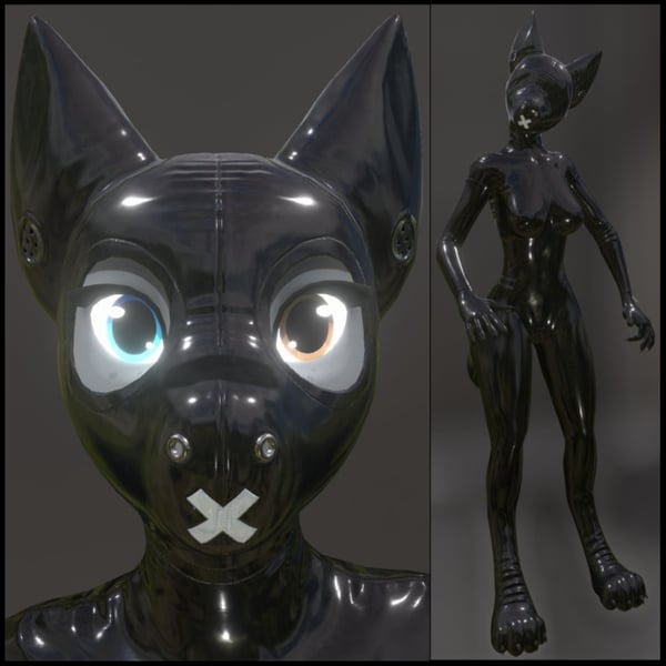 JW Female Canine Hood & Suit