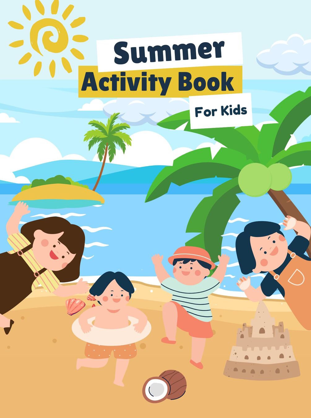 Summer Activity Book For Kids