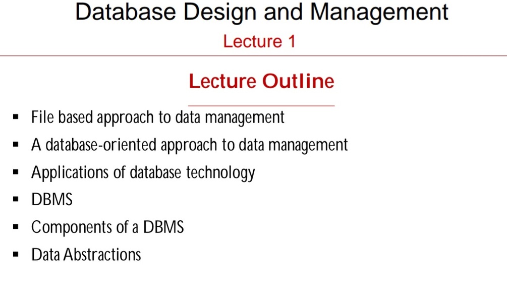 Database design and management pdf