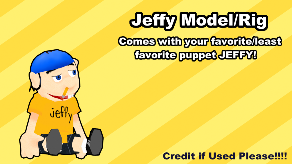 (SML) 3D Jeffy Model/Rig