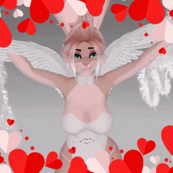 Love You Furever!  PC + QUEST (Vrchat 3.0 Physbones) *LIMITED HOLIDAY EDITION* 