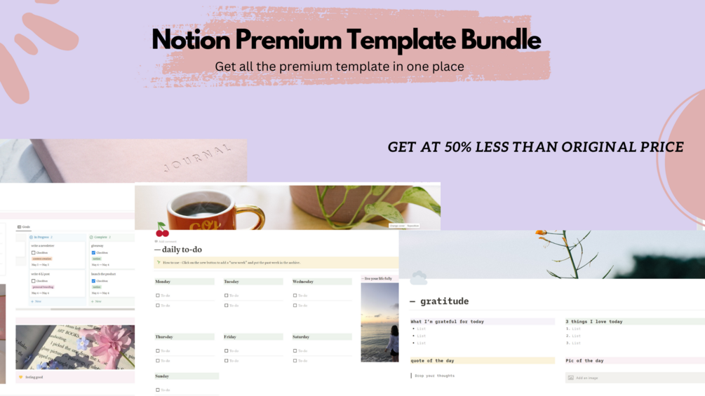 Notion Premium Bundle